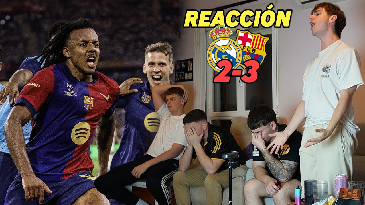 Reacción de MADRIDISTAS a la DOLOROSA DERROTA en la FINAL de la Copa del Rey-Real Madrid vs Barca2-3