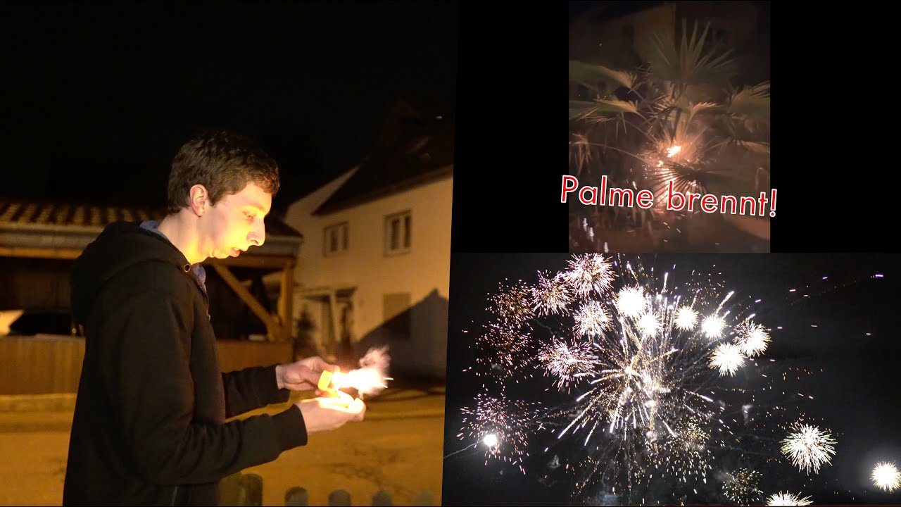 Mein Silvester 2021/22 eskaliert (Palme brennt!) | Silvester 2021 | Silvesterfeuerwerk | Feuerwerk