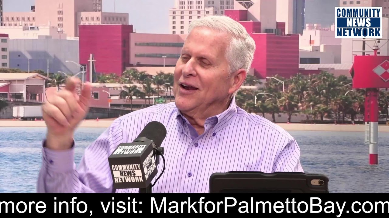 Host Michael Miller speaks with Mark Merwitzer, Candidate for Vice Mayor of Palmetto Bay