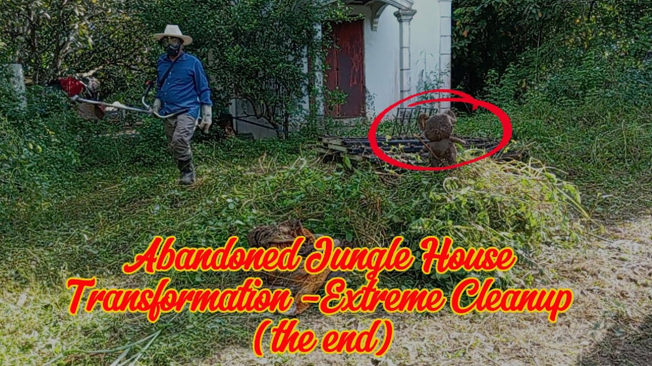 Abandoned jungle House Transformation - Extreme Cleanup End
