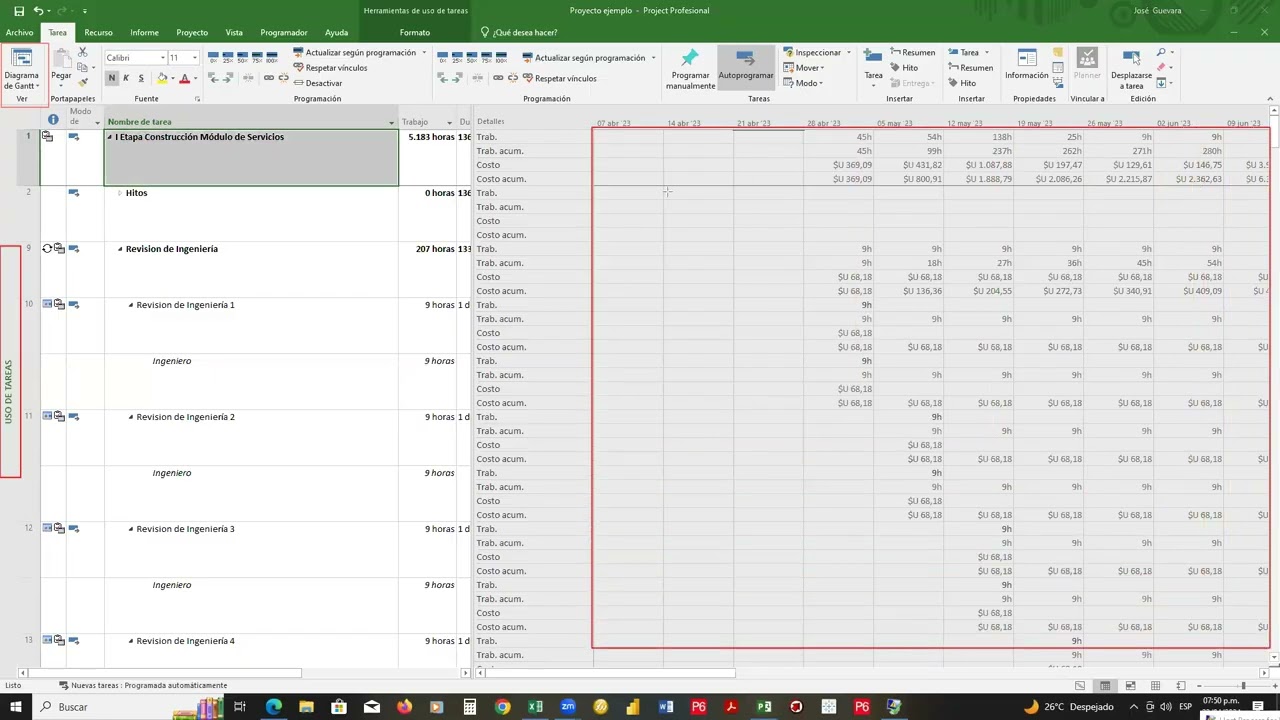 Creando la matriz de datos parte I