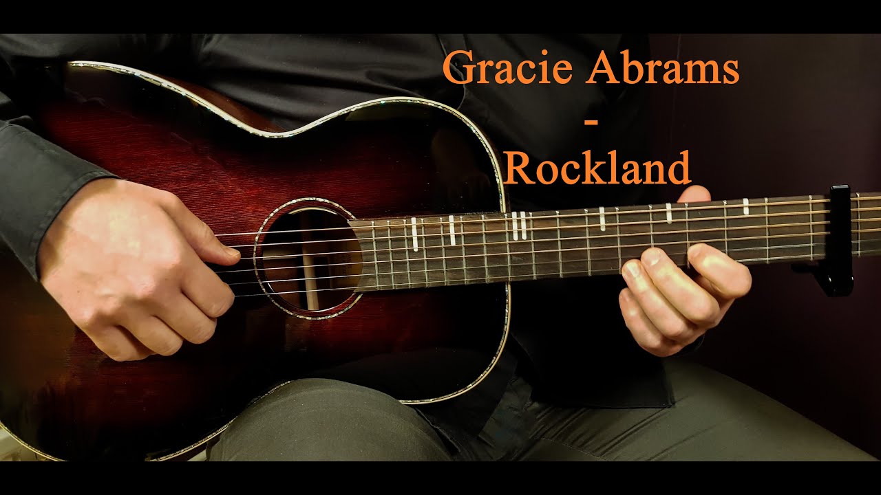 How to play GRACIE ABRAMS - ROCKLAND  Wish-Wednesday Acoustic Guitar Lesson - Tutorial