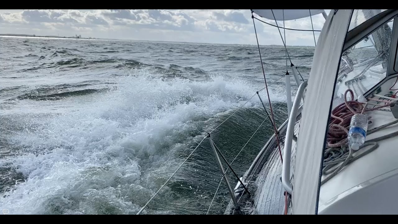Sailing Markermeer 2020 5-7 Bft Hallberg Rassy 34 Admiraal
