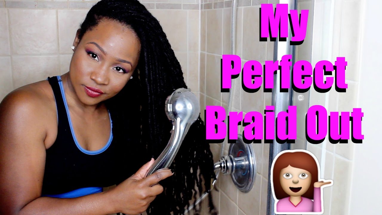 My Perfect Loc Braid Out