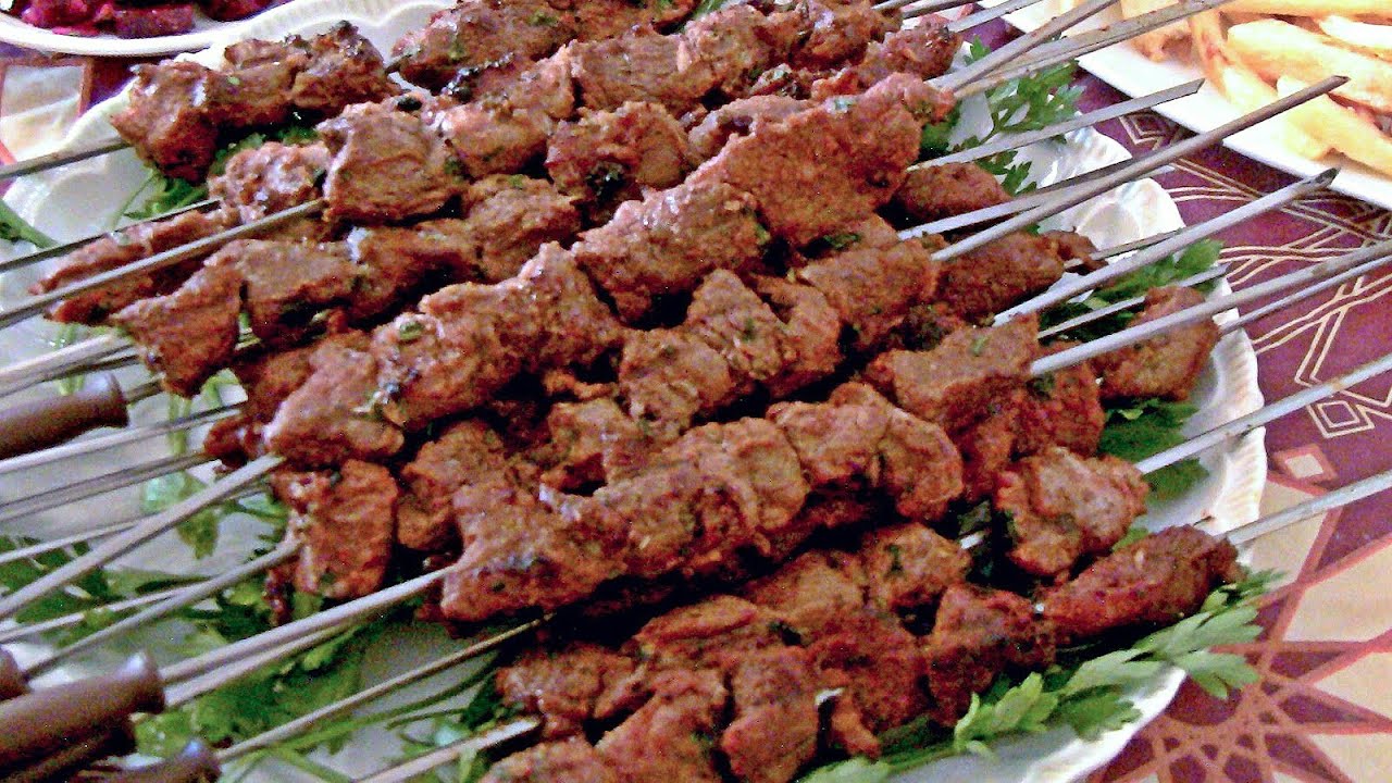 قطبان اللحم مشوية لذيذة جدا(اطباق عيد الاضحى)