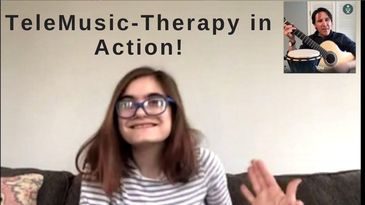 🎶 TeleMusic-Therapy in Action with Individuals with Special Needs  🎶