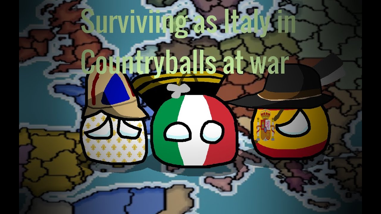 Surviving as Italy in Countryballs at war.