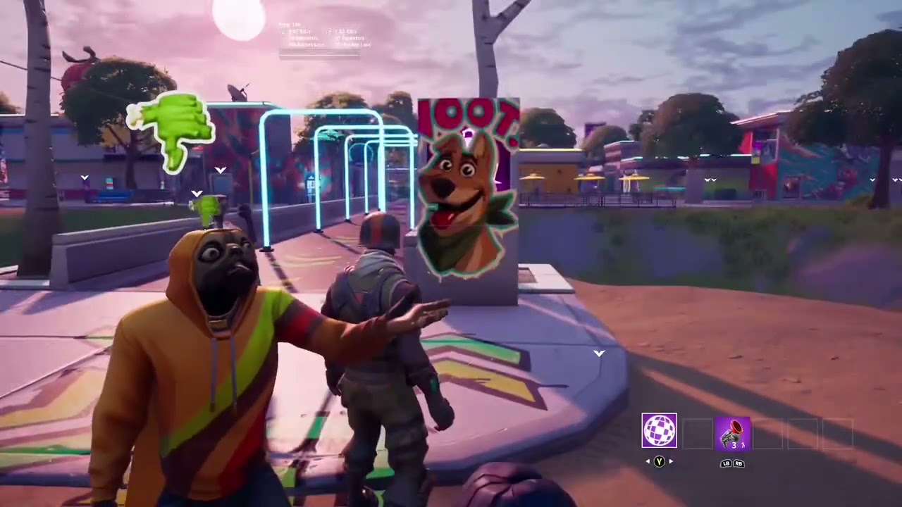 Going into Party Royale with The RAREST SKIN EVER *Middle East Servers*