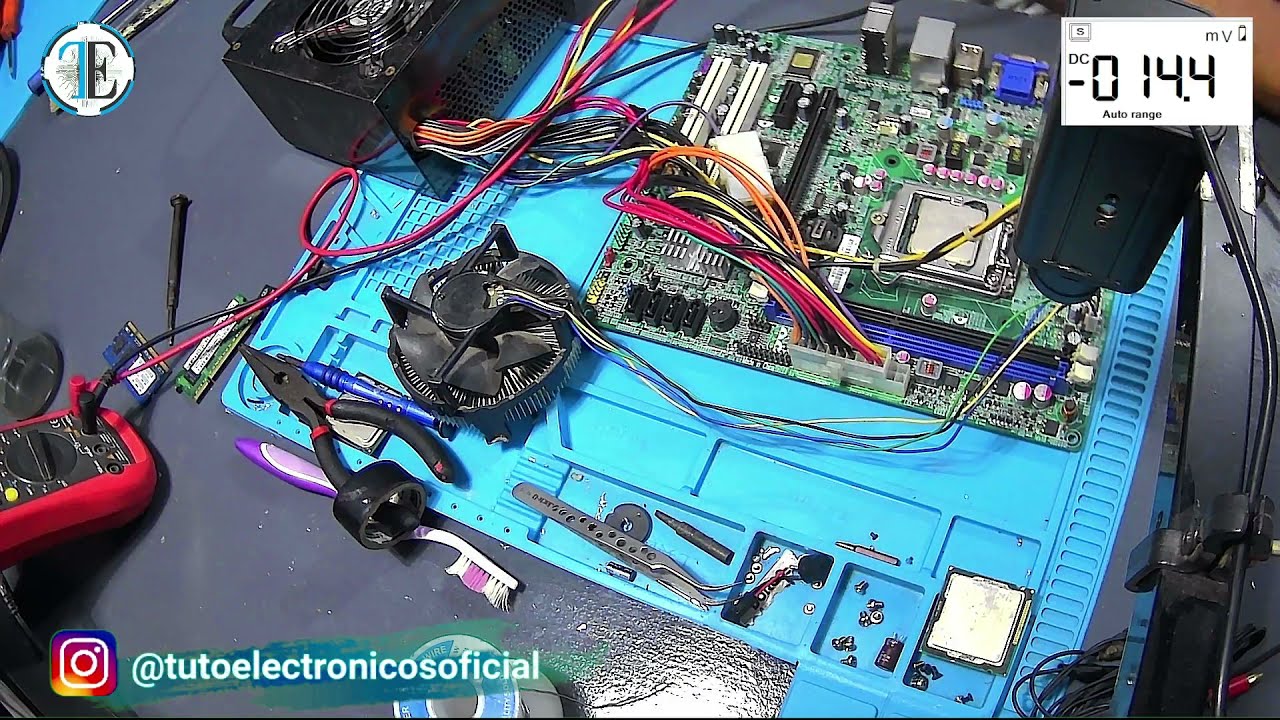 Explosión Supersónica!!, NO hay VTT, Reparación De Tarjetas Madre, H61 NO DA VIDEO, NO ENCIENDE