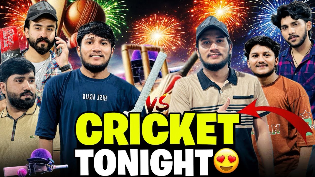 Cricket Tonight 💕Full Fun Best Of 3 Match  ❤️‍🔥#vlog 