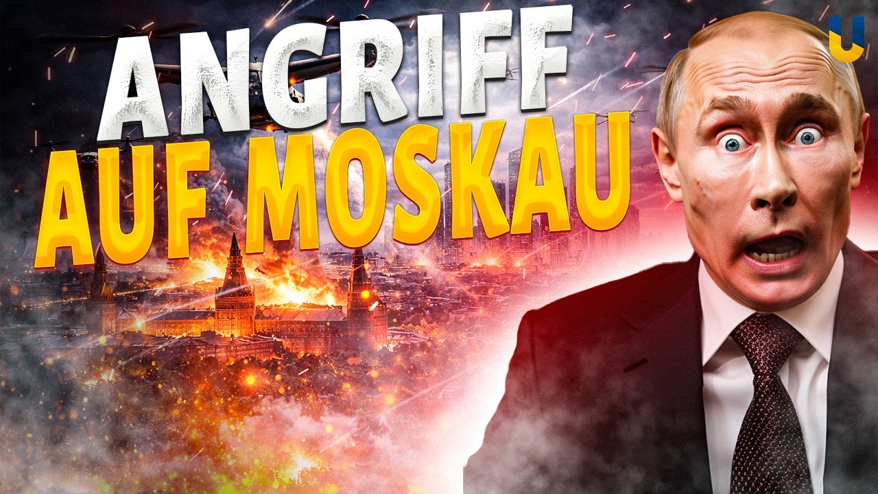 ⚡️EXPLOSIONEN in Moskau! Hunderte Drohnen greifen an, Flughäfen sofort geschlossen