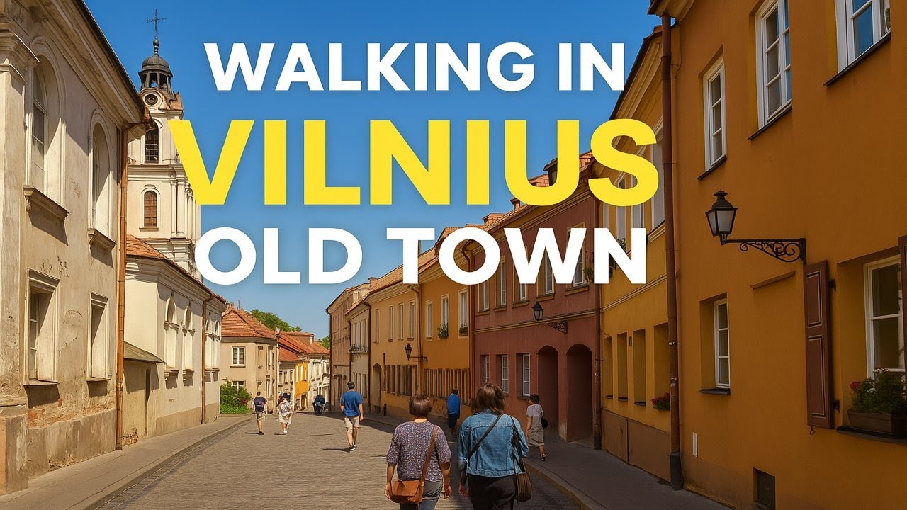 Vilnius Old Town Walking Tour | Medieval Streets & City Vibes
