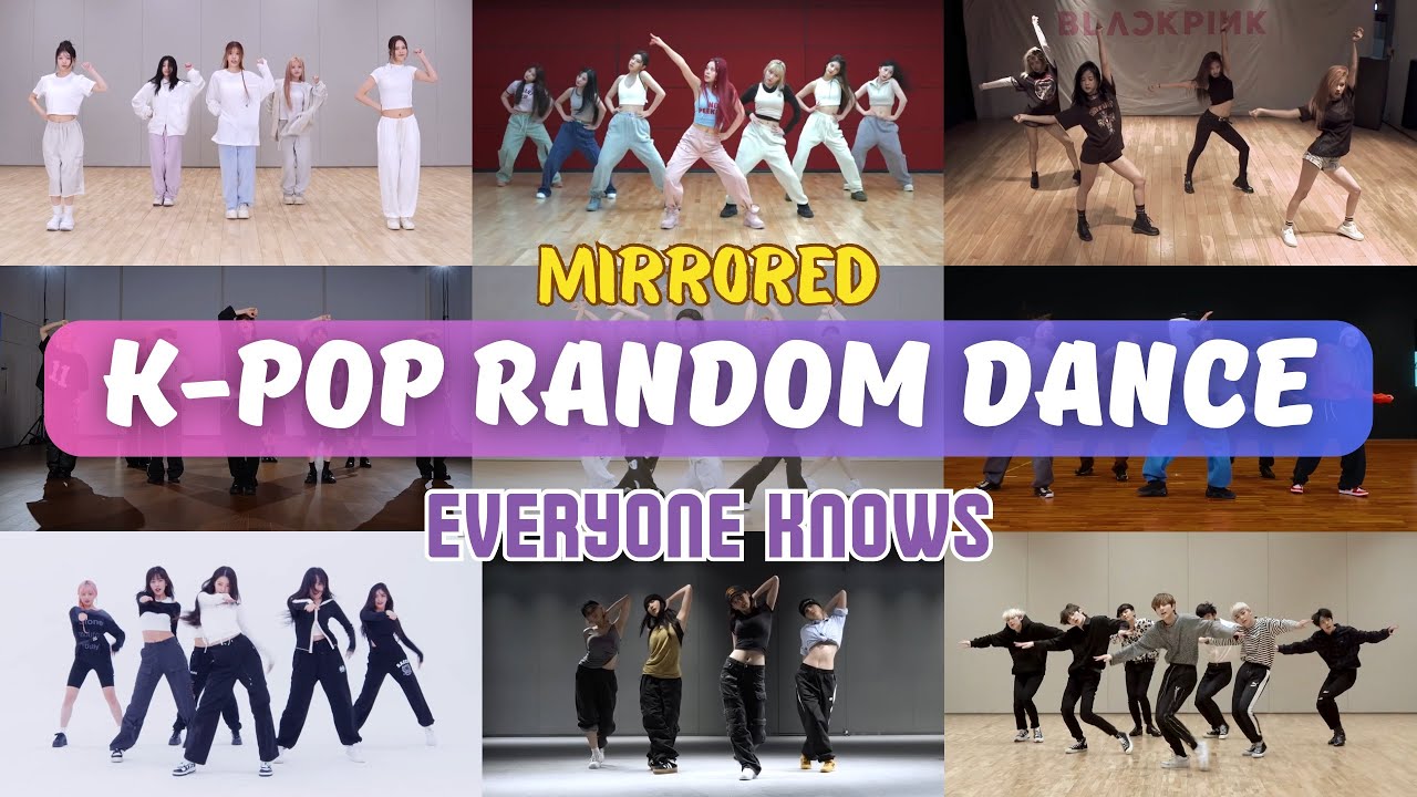 [MIRRORED] K-POP RANDOM DANCE | EVERYONE KNOWS