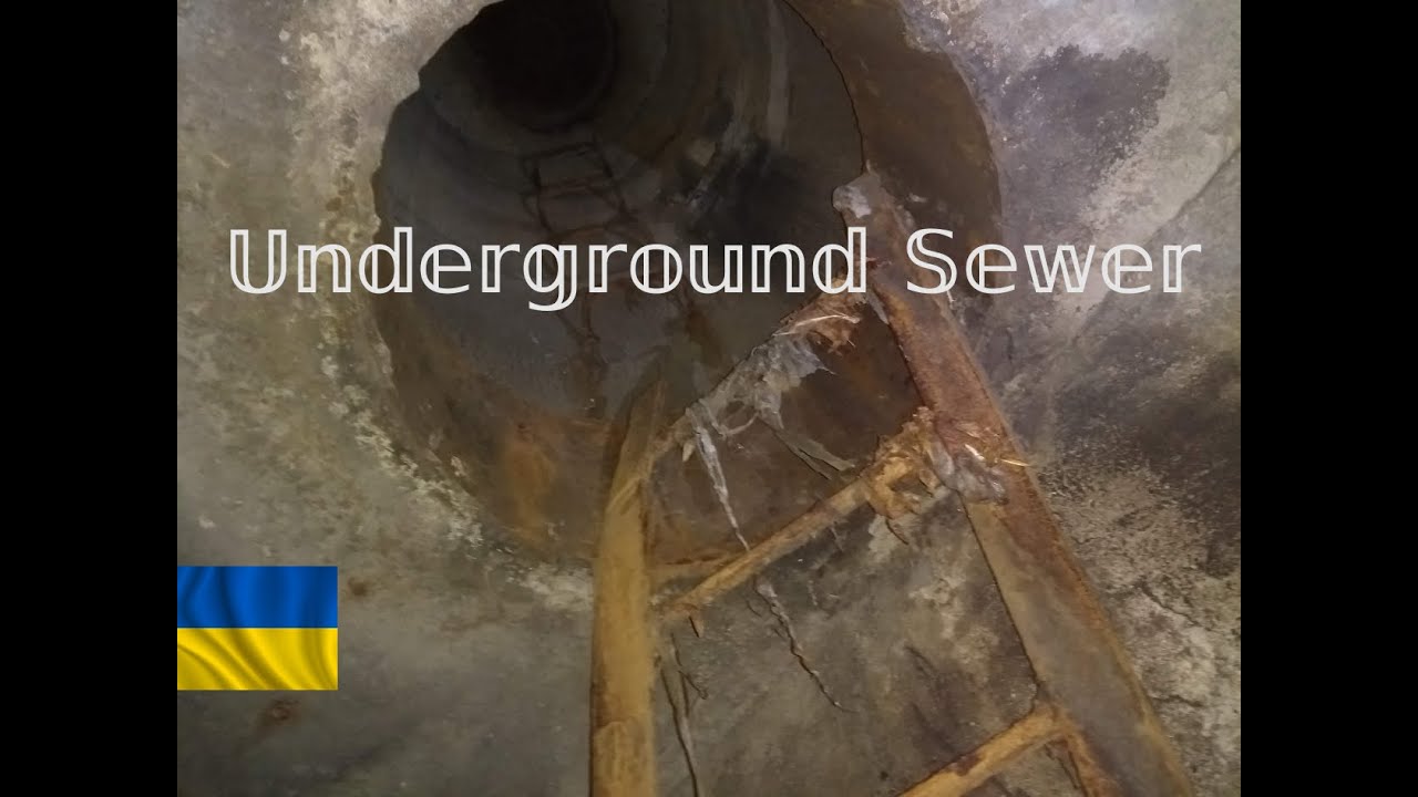 EXPLORING SOVIET SEWERS KIEV - Klov Underground River - Под Крещатиком Подземная река Клов