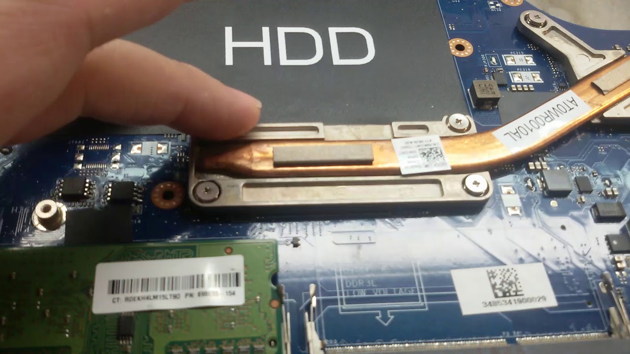 DELL LATITUDE E5540 Краткий обзор внутренностей. Часть 2.