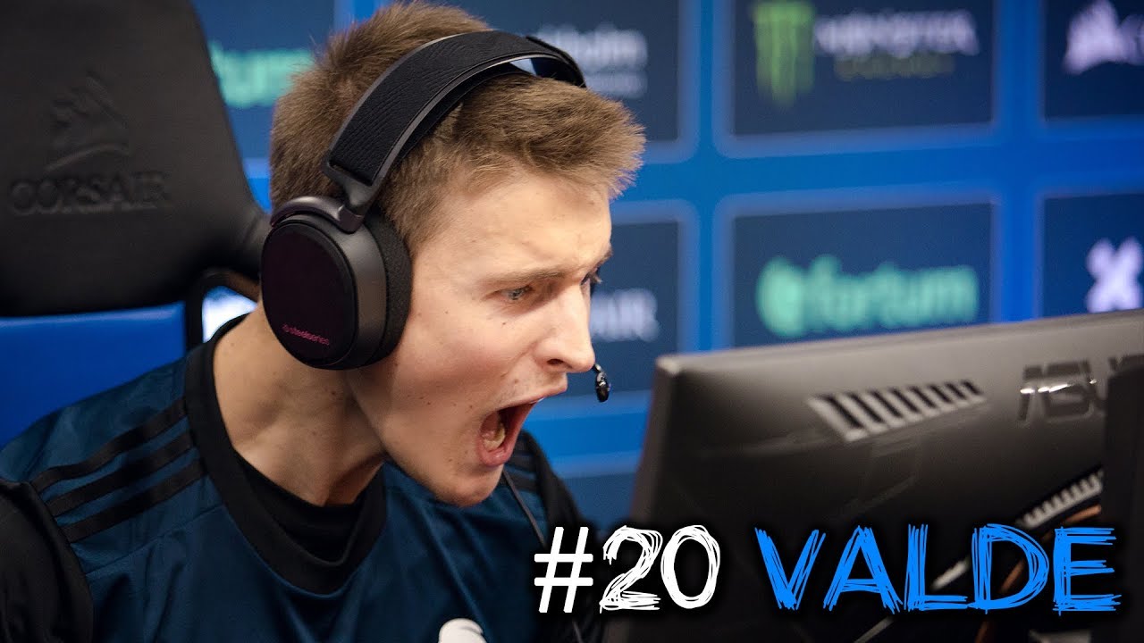 #20 VALDE / ЛУЧШИЕ МОМЕНТЫ ЗА 2018 ГОД / TOP 20 CSGO PLAYERS OF 2018