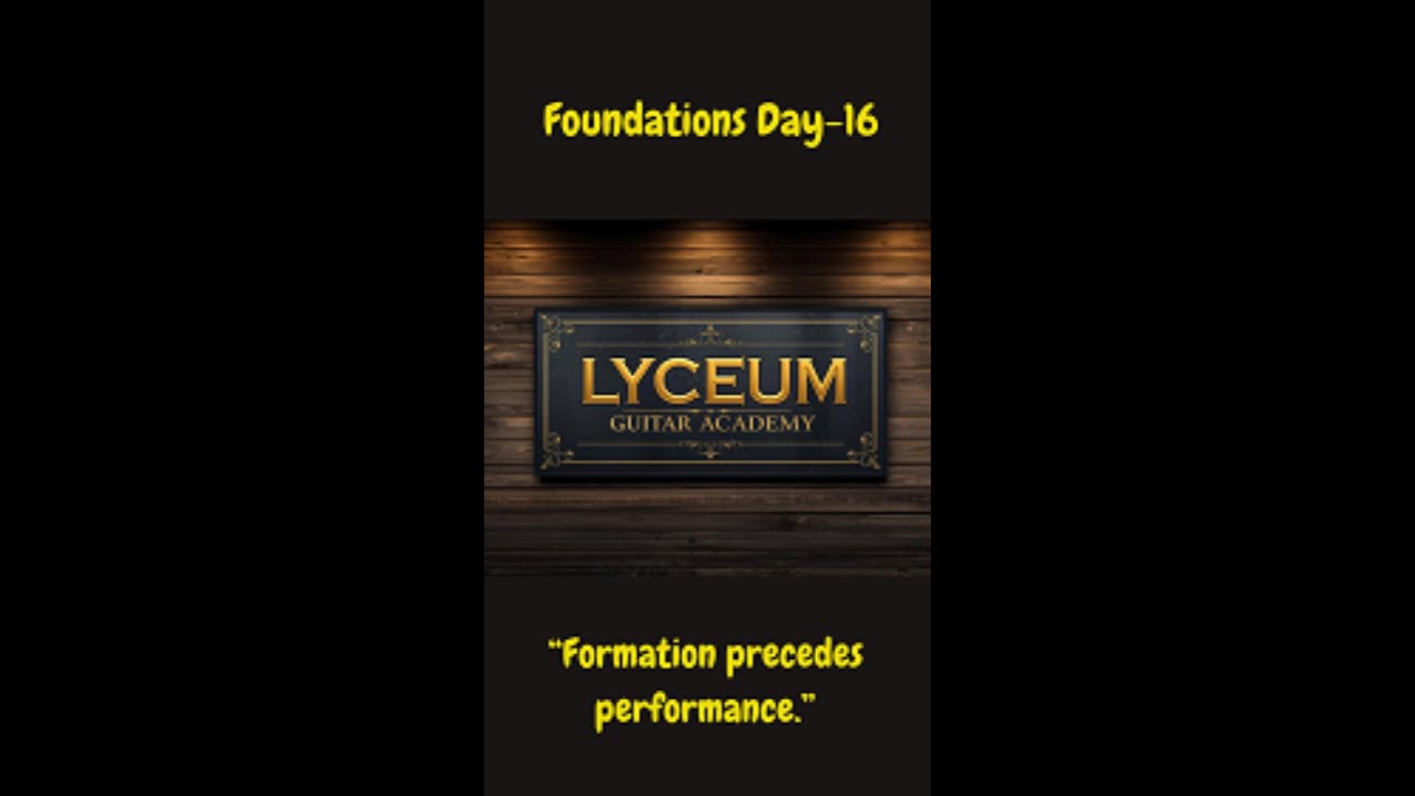 Day 16 of the Lyceum Guitar 30-Day Foundations series.