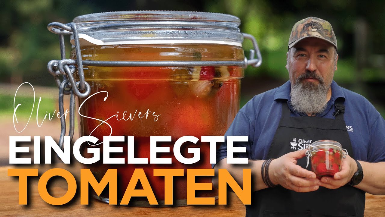 EINGELEGTE TOMATEN für deine Grillparty! 🍅🍅