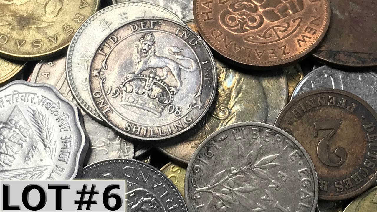 100+ Year Old SILVERS & MORE World Coin Loot Bag Treasure Searching - Lot #6