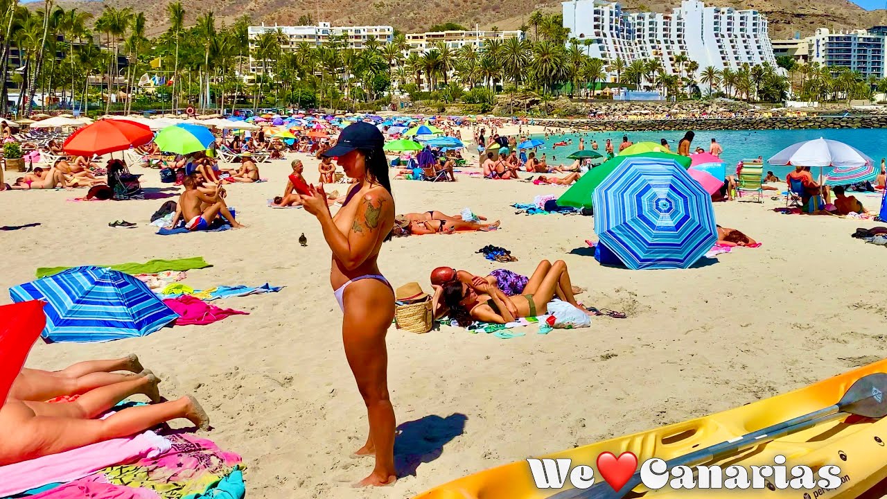 Sunny Beaches of Arguineguin 🏖️ Gran Canaria 2023 | We❤️Canarias