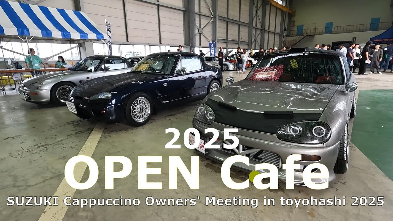 OPEN Cafe 2025.10.12 SUZUKI Cappuccino Owners' Meeting in Toyohashi