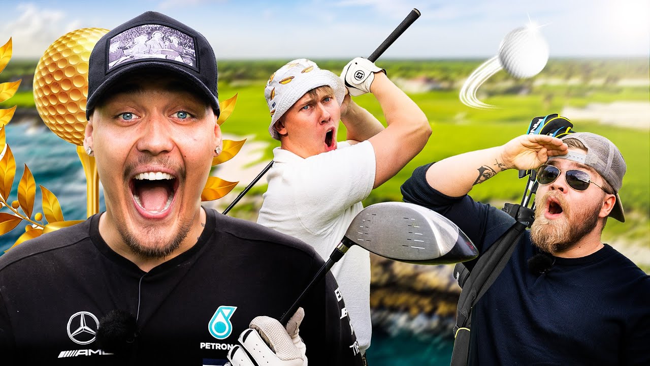 VI TESTAR GOLF FÖR FÖRSTA GÅNGEN!