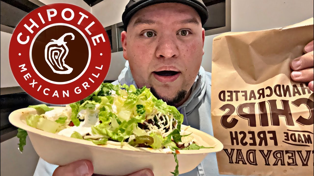 CHIPOTLE • BIG BOWL • LOTS OF CHIPS • Made Possible By Alex ❤️