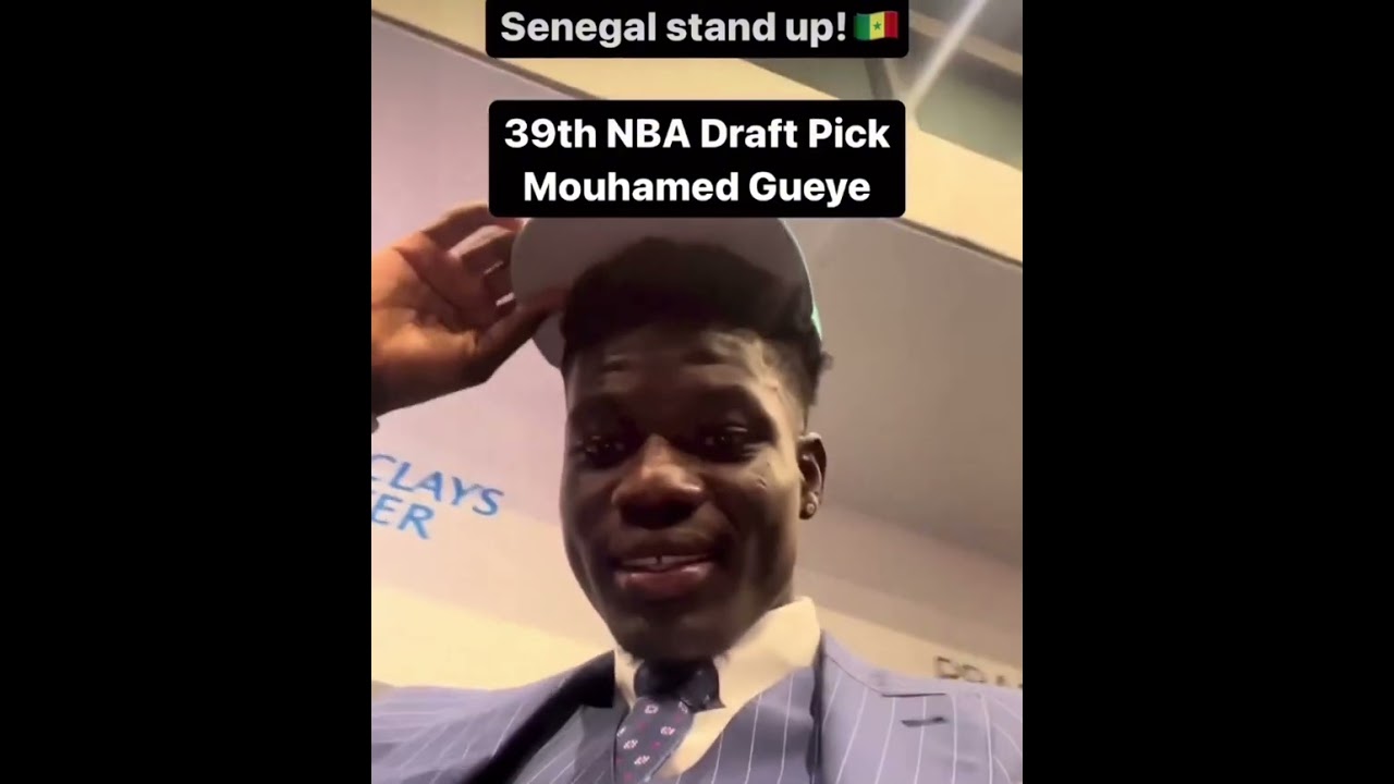 Nba draft 2023 Mouhamed Gueye from Sénégal