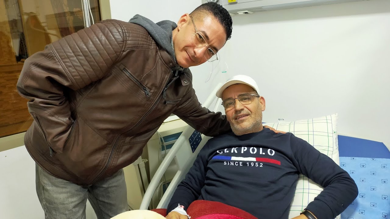 رائد الأغنية الريفية مصطفى ترقاع في المستشفى الحسني يطمأن محبيه ♥️♥️