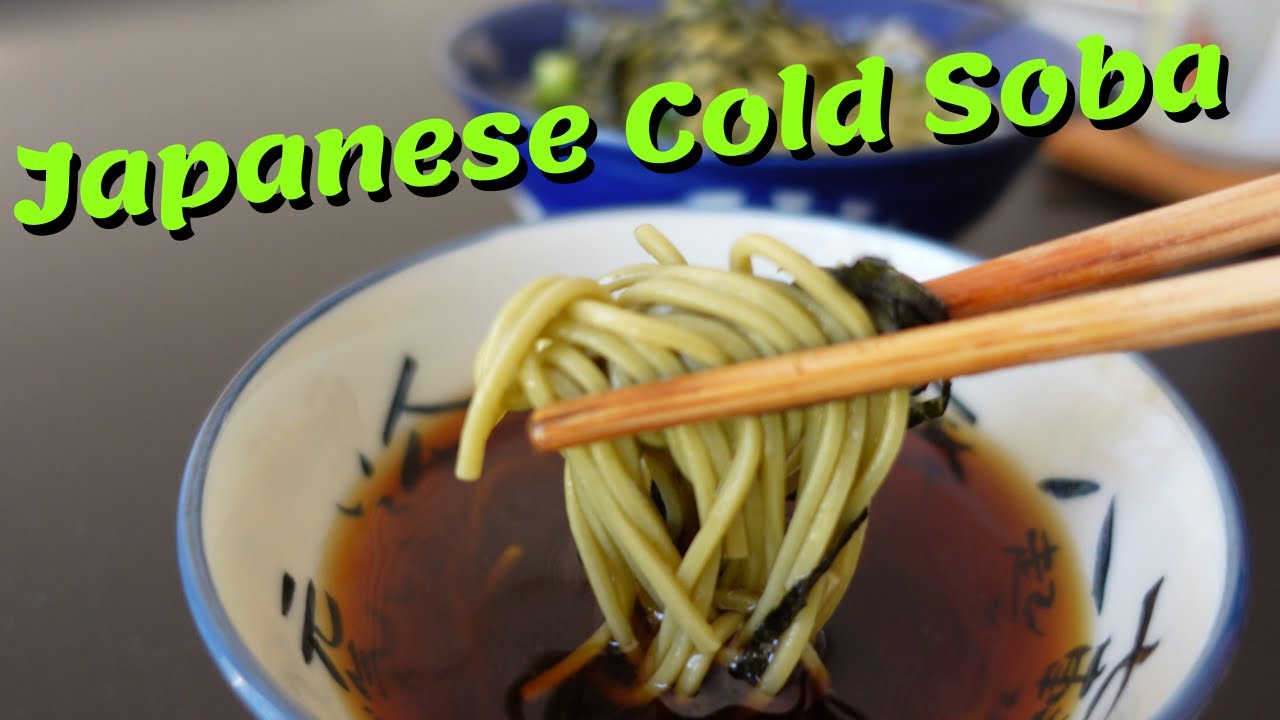 Quick and Easy Japanese Cold Soba (Noodle)