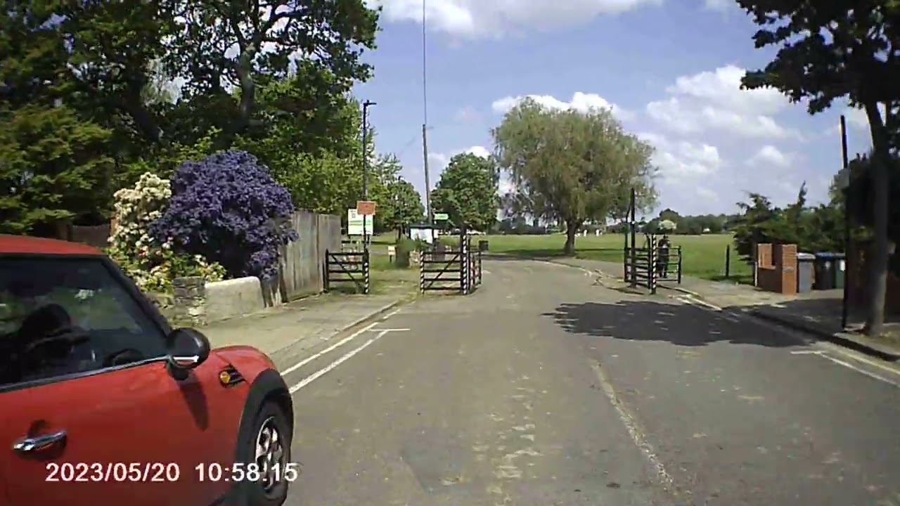 Cycle Route 847 230520  The Fairway - Northwick Ave