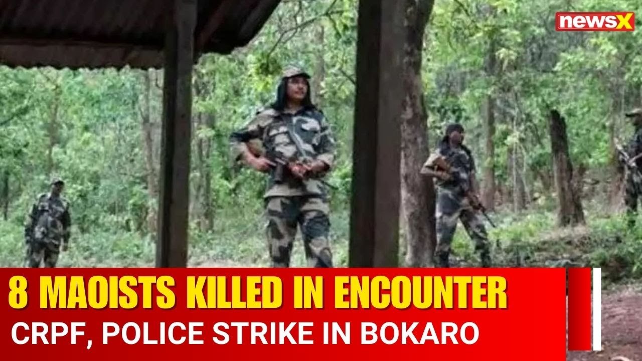 8 Maoists Killed in CRPF, Police Joint Operation in Jharkhand&rsquo;s Bokaro District