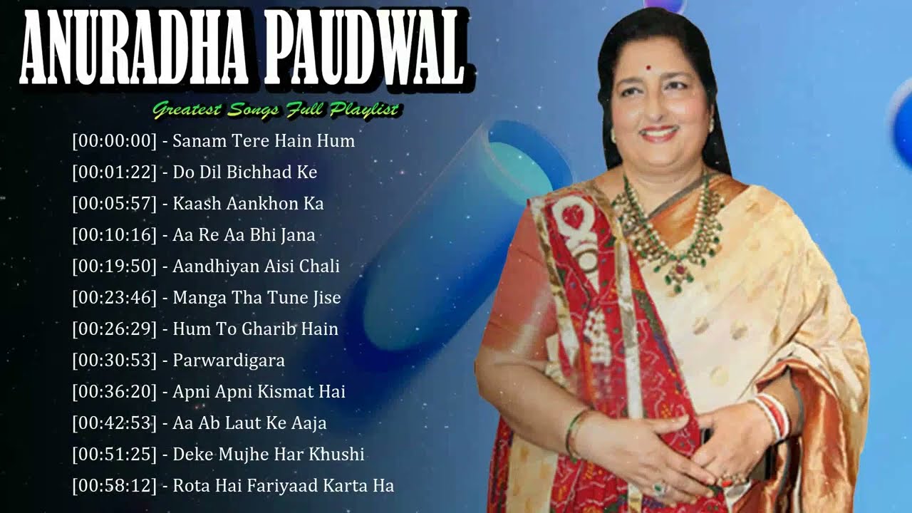 🌊 Anuradha Paudwal – Bhajans That Flow Gently Into The Listener’s Heart 🪜
