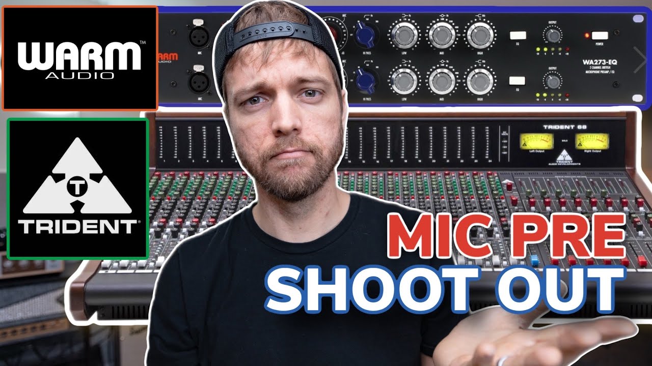 I DIDN'T EXPECT THIS.. (Trident 68 Console VS Warm Audio WA73)
