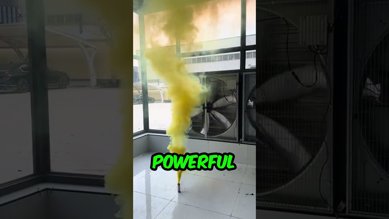 This is how you remove smoke from a building