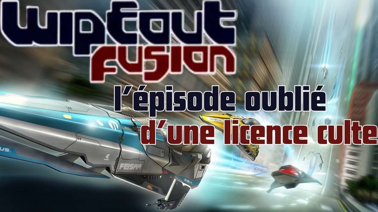 Wipeout Fusion 💫 Découvre le jeu futuriste le plus fou de 2002
