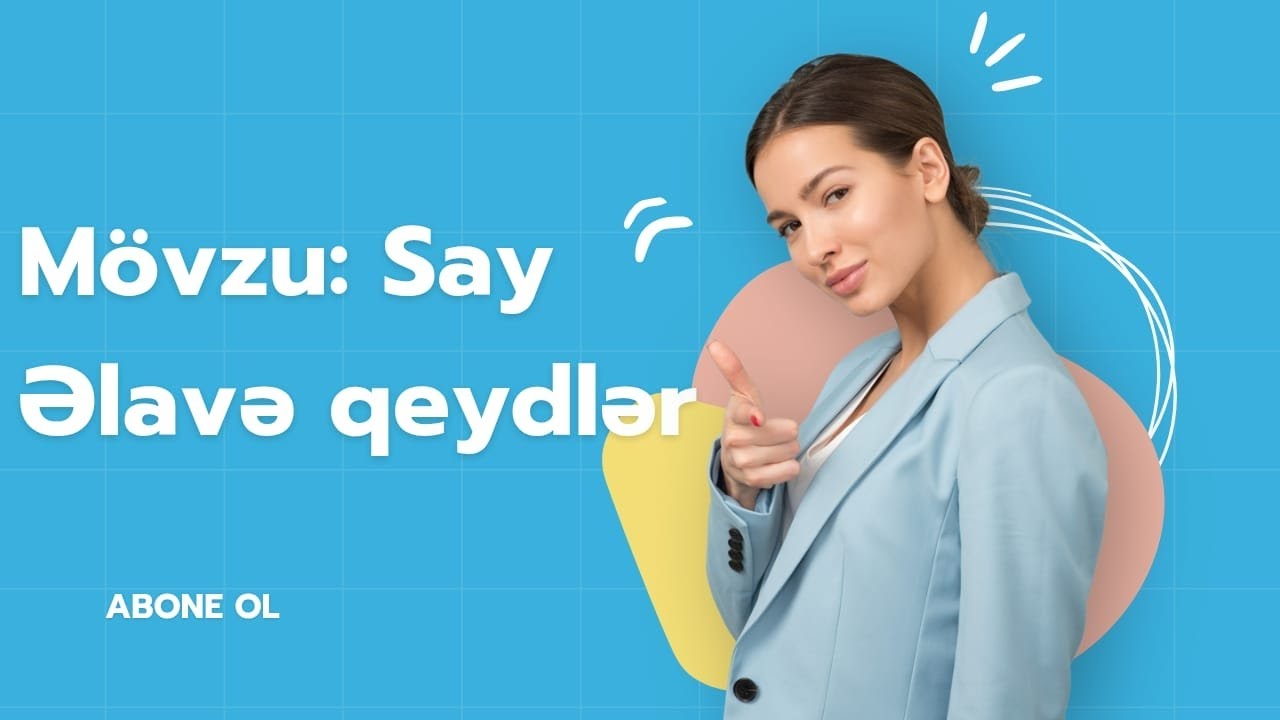 Say xüsusi məqamlar💫