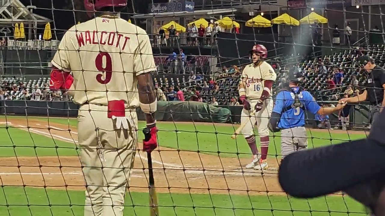 Texas rangers prospect Abimelec Ortiz hits game tying home run 9/18/24 Texas League Playoffs