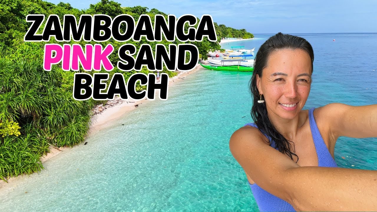 Does a Pink Sand Beach REALLY Exist?! | Zamboanga, Philippines