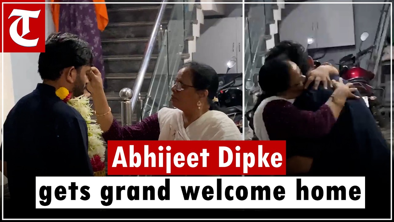 CJP Founder Abhijeet Dipke Receives Grand Welcome at Waluj Home After Jantar Mantar Protest