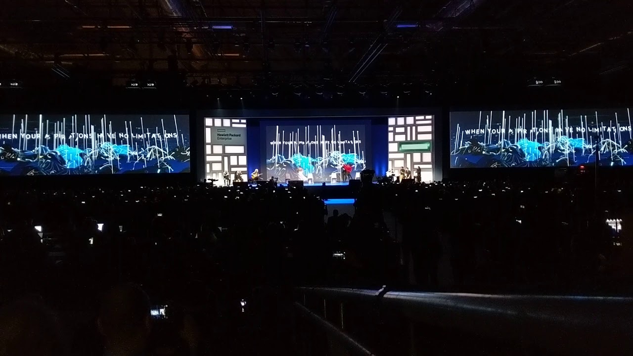 HPE Discover 2017 keynote intro