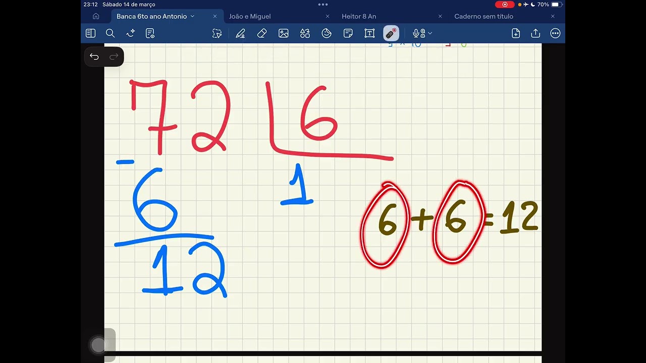 PARA ANTÔNIO (foco em divisão)