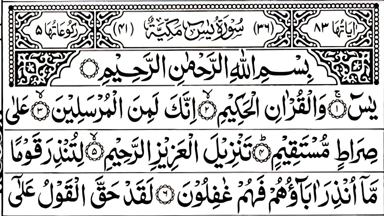 Surah Yaseen Surah Rahman | Best Quran Recitation | Surah Yasin full | Yaseen Surah Full Recitation 