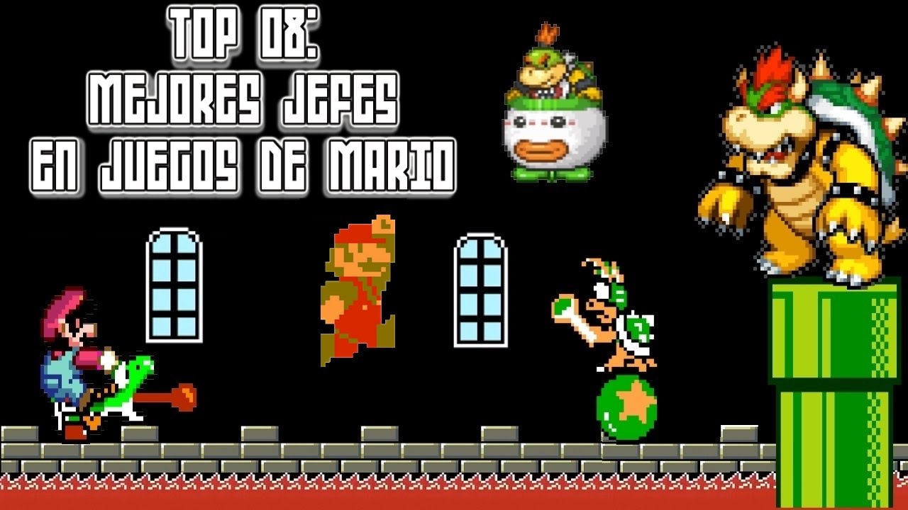 Top 08: Mejores Jefes en Juegos de Mario - Pepe el Mago