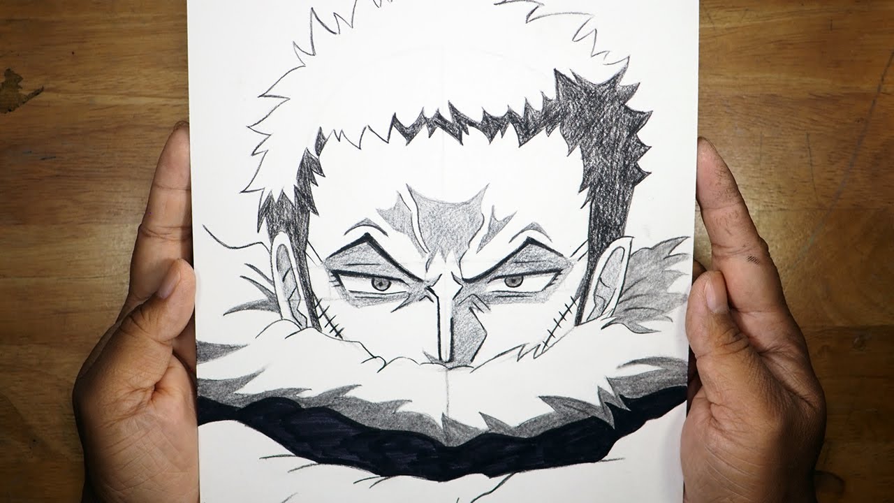 How To Draw Katakuri | One Piece - Easy Step By Step