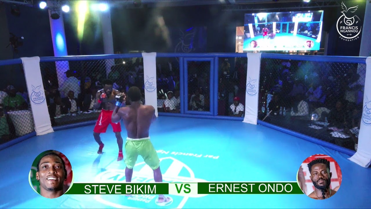 Witness the Battle of Steve 'The Mentalist' Bikim vs Ernest Ondo at the Francis Ngannou Foundation!