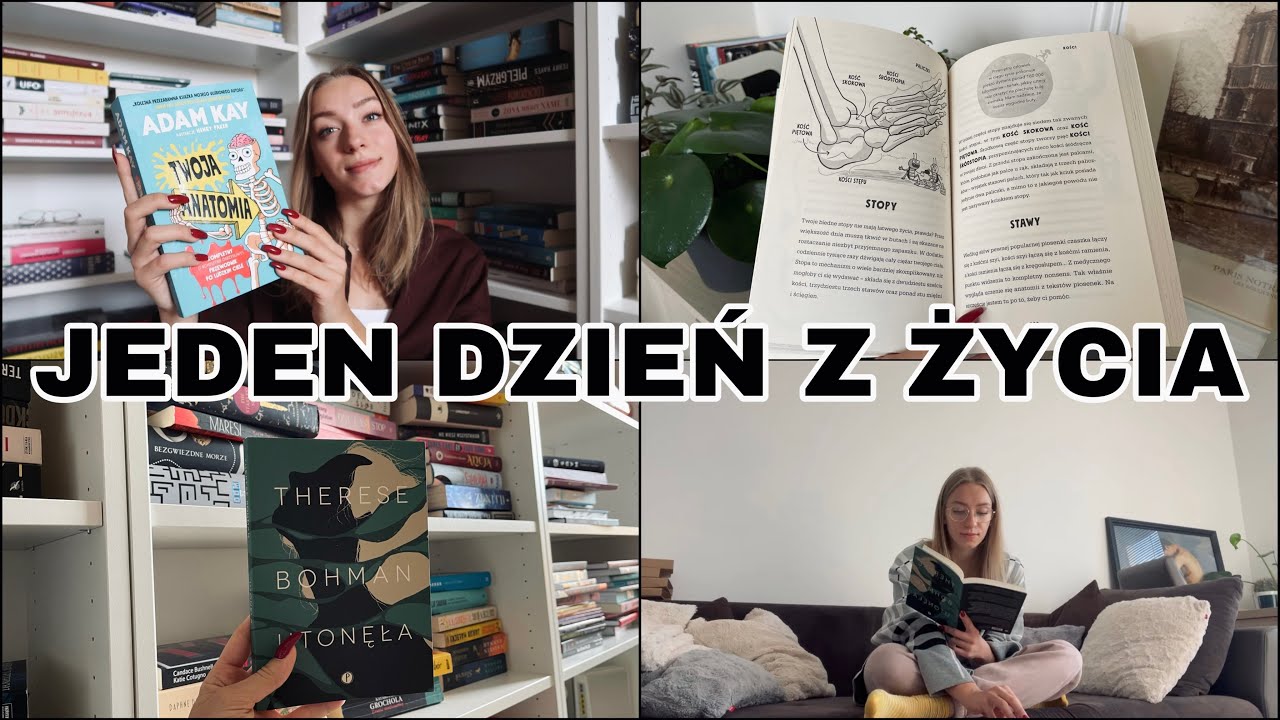 READING VLOG - (prawie) jeden dzień z życia 📚🍁
