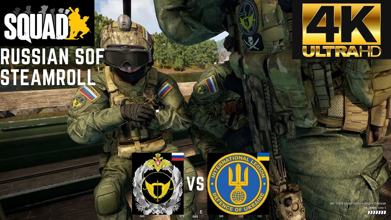 Squad - Russian SOF Steamroll - Gorodok - (4K)