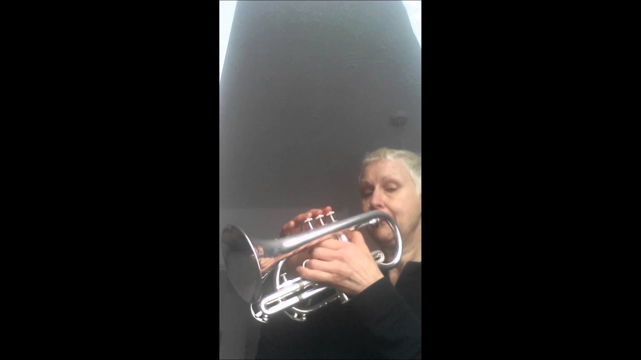Notes C to G on the cornet