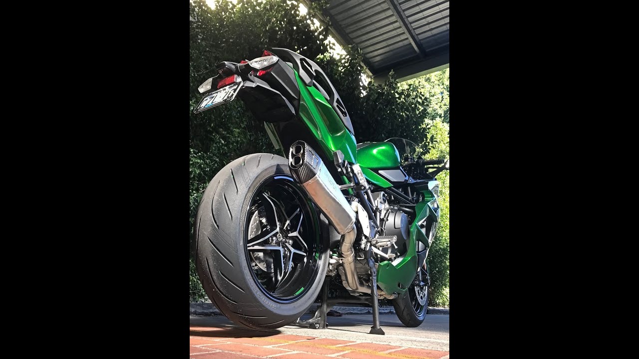 Kawasaki H2 SESX  VANDEMON Full Titanium Exhaust System